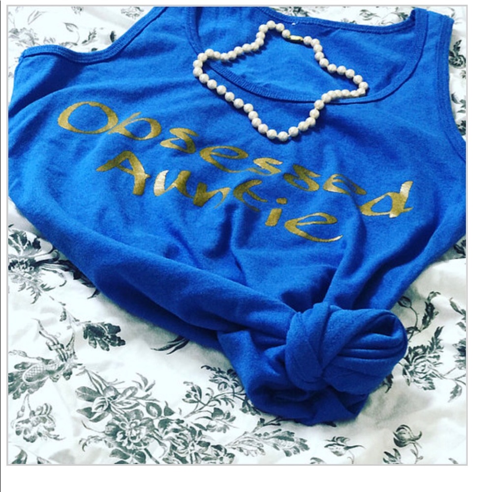 Obsessed Auntie Tank Tops